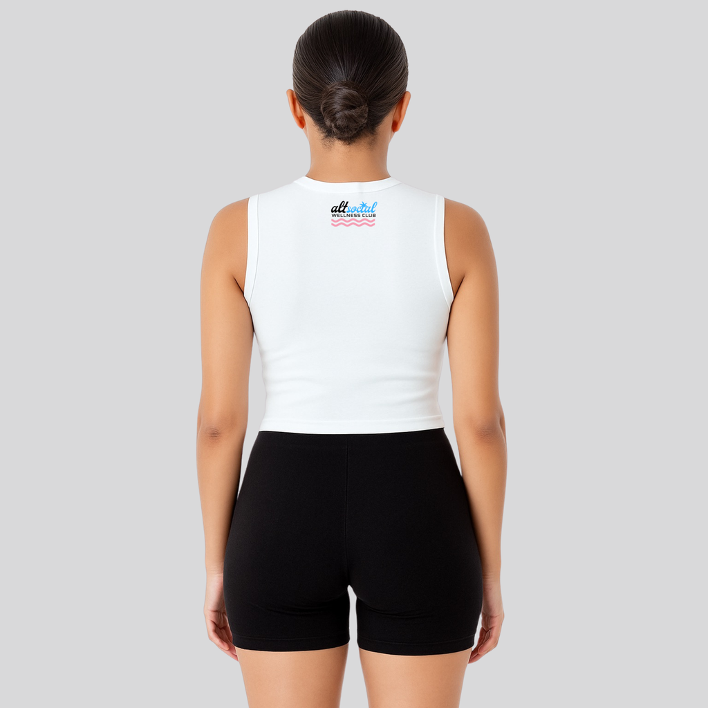 Crop-Top - AltSocial - Palm Tree